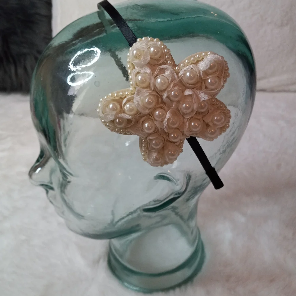 Star Pearl Coquette Headbands 2 pieces